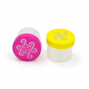 Rangoli Powder Applicator Containers – 2 Set